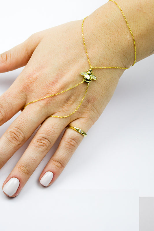 Arı Şahmeran / 925 Ayar Gümüş