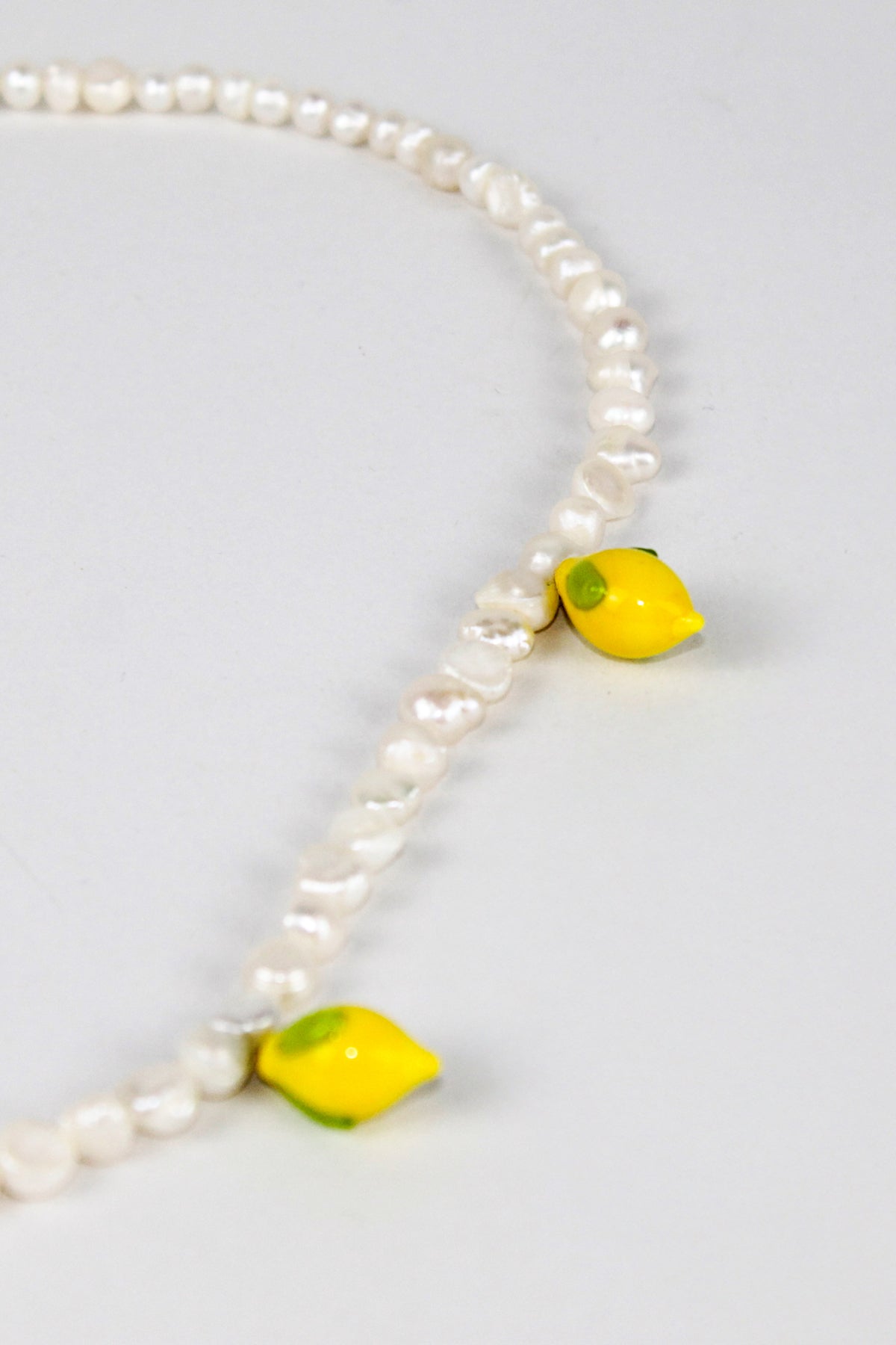 Limon Murano Mini İnci Kolye - The Leia