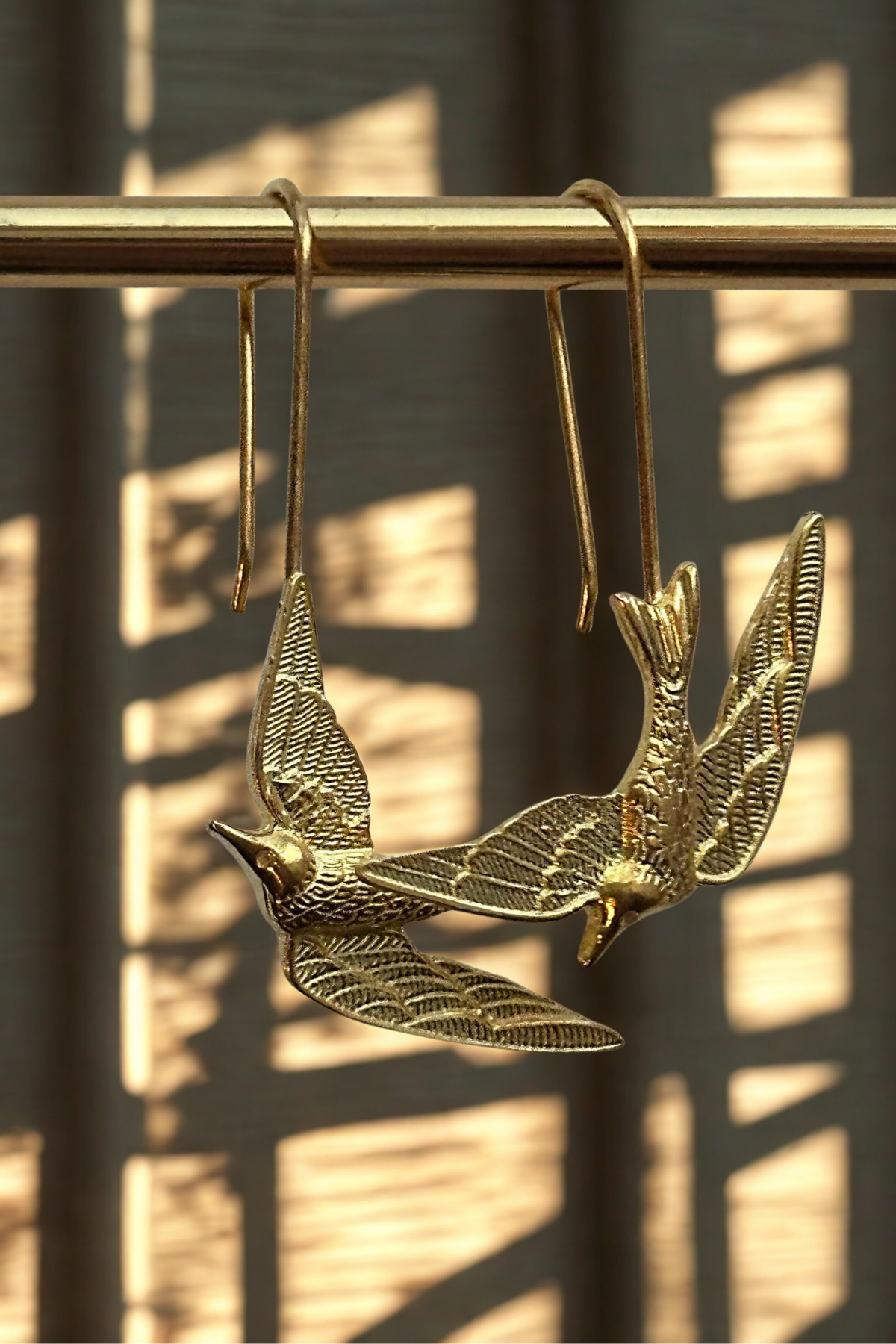 Kuş Küpe / 925 Ayar Gümüş