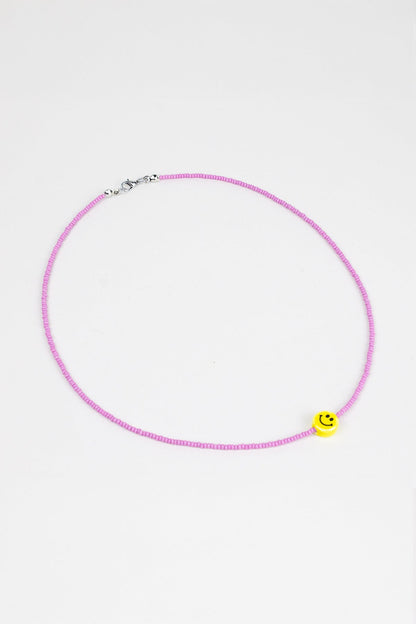 Gülen Surat Pembe Kolye - The Leia
