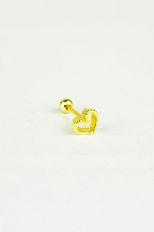 Piercing Kıkırdak Küpe | 925 Ayar Gümüş - The Leia