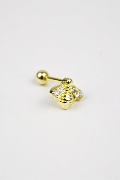 Piercing Kıkırdak Küpe | 925 Ayar Gümüş - The Leia