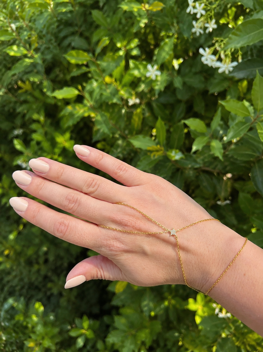 Yıldız Detaylı Taşlı Şahmeran / 925 Ayar Gümüş
